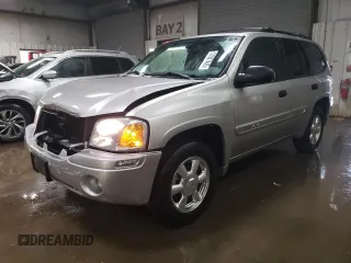 2004 GMC Envoy SLE with VIN 1GKDS13S742369547, listed as a Copart auction lot 51507445 with 119,824 mi miles and Salvage Title. Bid and sale history available at carsss.com. Image 1.
