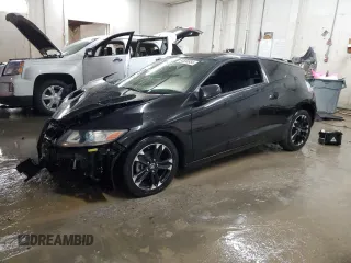 2015 Honda CR-Z with VIN JHMZF1D49FS001720, listed as a Copart auction lot 84556934 with 124,845 mi miles and Salvage Title. Bid and sale history available at carsss.com. Image 1.