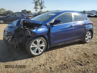 2013 Hyundai Elantra GT with VIN KMHD35LE2DU111222, listed as a Copart auction lot 70581894 with 145,382 mi miles and Salvage Title. Bid and sale history available at carsss.com. Image 1.