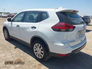 2018 Nissan Rogue S with VIN KNMAT2MT2JP595535, listed as a IAAI auction lot 42030190 with 175,501 mi miles. Bid and sale history available at carsss.com. Image 3.