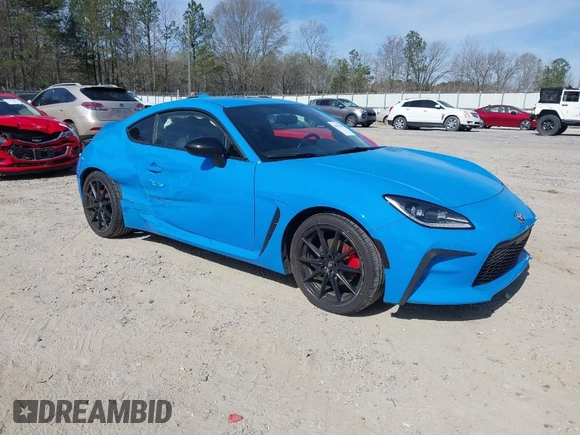 2022 Toyota GR86 Premium with VIN JF1ZNBF17N8756699, listed as a IAAI auction lot 41839208 with 25,610 mi miles. Bid and sale history available at carsss.com. Image 1.