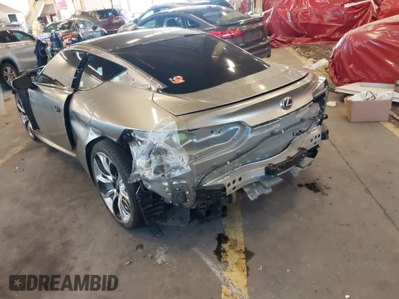2019 Lexus LC 500h z VIN JTHHP5AY2KA006295, wystawiony jako IAAI lot #41663648 z przebiegiem 38 483 mil mil oraz . Historia ofert i sprzedaży dostępna na DreamBid. Obrazek 3.