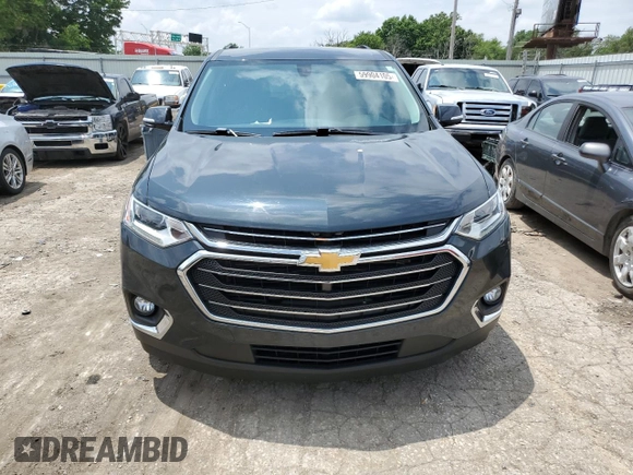 2019 Chevrolet Traverse LT Cloth with VIN 1GNERGKW5KJ194096, listed as a Copart auction lot 59904105 with 88,892 mi miles and Salvage title. Bid and sale history available at DreamBid. Image 5.