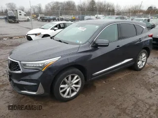 2019 Acura RDX with VIN 5J8TC2H35KL015854, listed as a Copart auction lot 47103995 with 93,090 mi miles and Salvage Title. Bid and sale history available at carsss.com. Image 1.
