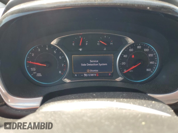 2020 Chevrolet Traverse LT Leather with VIN 1GNEVHKWXLJ238869, listed as a Copart auction lot 54712885 with 123,873 mi miles and Salvage Title. Bid and sale history available at carsss.com. Image 9.
