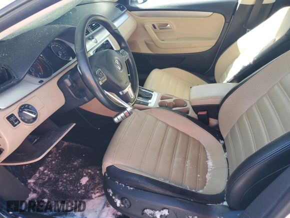 2013 Volkswagen CC R-Line with VIN WVWBP7AN3DE515994, listed as a Copart auction lot 65231944 with 109,487 mi miles and Non Repairable. Bid and sale history available at carsss.com. Image 7.