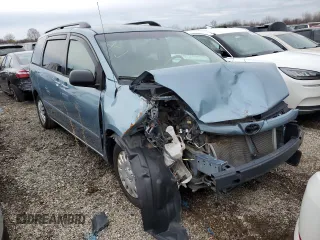 2008 Toyota Sienna CE with VIN 5TDZK23C08S190538, listed as a Copart auction lot 51839055 with 92,517 mi miles and Salvage Title. Bid and sale history available at carsss.com. Image 4.