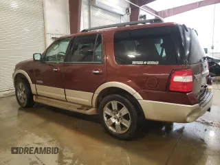 2007 Ford Expedition Eddie Bauer с VIN 1FMFU18587LA46118, выставлен на аукционе Copart как лот 53058475 с пробегом 171 974 миль миль и Списание • Salvage title. История ставок и продаж доступна на DreamBid. Изображение 2.
