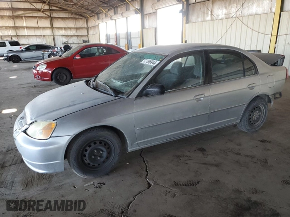 2002 Honda Civic z VIN 1HGEN26562L000612, wystawiony jako Copart lot #77596944 z przebiegiem 95 426 mil mil oraz Szkoda całkowita • Salvage title. Historia ofert i sprzedaży dostępna na DreamBid. Obrazek 1.