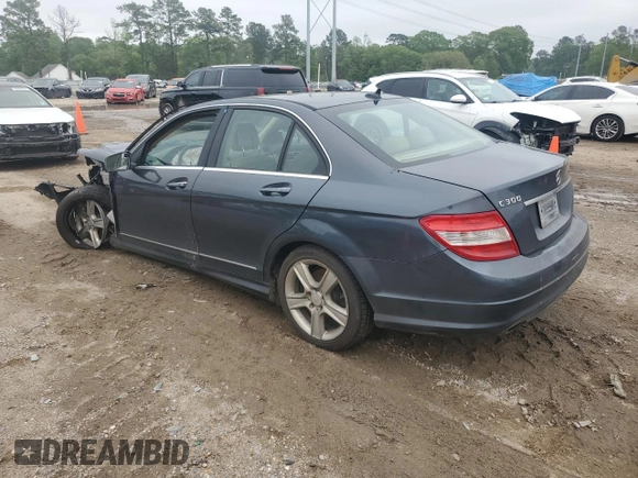 2010 Mercedes-Benz C-Class C 300 Sport with VIN WDDGF5EB6AF371706, listed as a Copart auction lot 51182385 with 0 mi miles and Salvage Title. Bid and sale history available at carsss.com. Image 2.