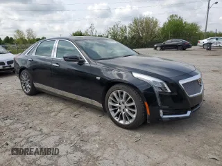 2016 Cadillac CT6 Luxury AWD with VIN 1G6KD5RS8GU165637, listed as a Copart auction lot 55574075 with 34,675 mi miles and Salvage title. Bid and sale history available at DreamBid. Image 4.