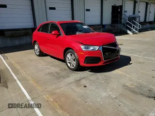 2018 Audi Q3 Premium with VIN WA1ECCFS7JR030191, listed as a Copart auction lot 52541035 with 82,903 mi miles and Salvage title. Bid and sale history available at DreamBid. Image 10.