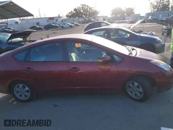 2005 Toyota Prius with VIN JTDKB20U053043986, listed as a IAAI auction lot 41909604 with 267,289 mi miles. Bid and sale history available at carsss.com. Image 13.