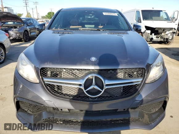 2016 Mercedes-Benz GLE 450 AMG with VIN 4JGED6EBXGA012888, listed as a Copart auction lot 51288915 with 61,779 mi miles and Salvage title. Bid and sale history available at DreamBid. Image 5.