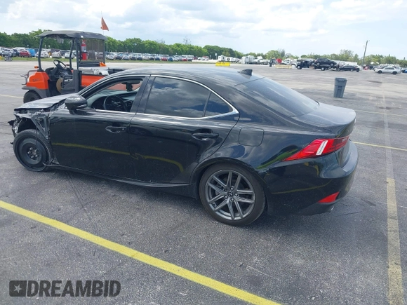 2014 Lexus IS 350 with VIN JTHBE1D26E5002095, listed as a IAAI auction lot 42398931 with 96,851 mi miles and . Bid and sale history available at DreamBid. Image 3.