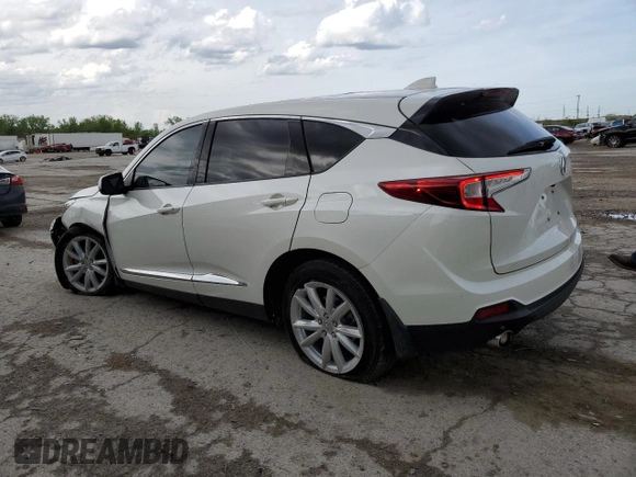 2019 Acura RDX with VIN 5J8TC1H38KL022310, listed as a Copart auction lot 54165295 with 114,582 mi miles and Salvage title. Bid and sale history available at DreamBid. Image 2.