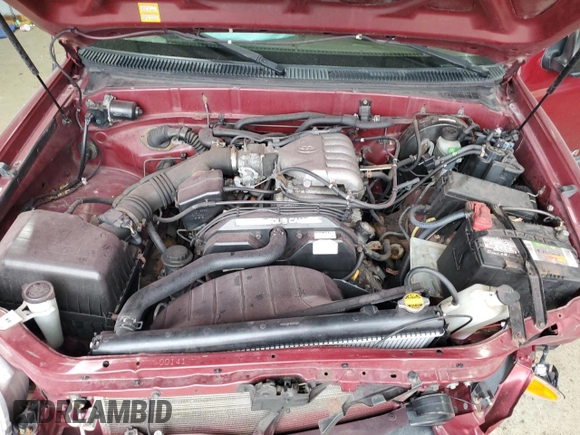 2002 Toyota Tundra SR5 with VIN 5TBRN34132S328311, listed as a Copart auction lot 83613504 with 123,354 mi miles and Salvage Title. Bid and sale history available at DreamBid. Image 11.