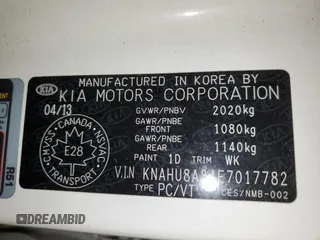 2014 Kia Rondo EX with VIN KNAHU8A34E7017782, listed as a Copart auction lot 80367974 with 250,230 mi miles and Clean Title. Bid and sale history available at carsss.com. Image 13.