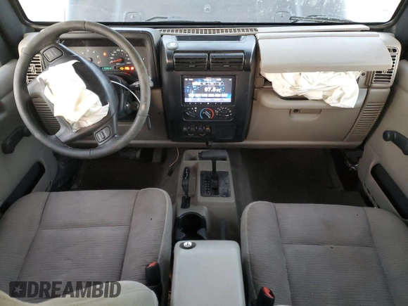 2005 Jeep Wrangler Rubicon with VIN 1J4FA69S55P317666, listed as a Copart auction lot 81782754 with 119,954 mi miles and Salvage Title. Bid and sale history available at carsss.com. Image 8.