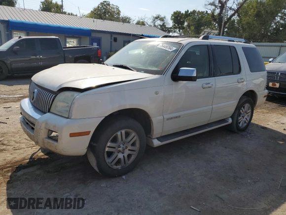 2007 Mercury Mountaineer Premier with VIN 4M2EU48817UJ22083, listed as a Copart auction lot 75449764 with 199,315 mi miles and Salvage Title. Bid and sale history available at carsss.com. Image 1.