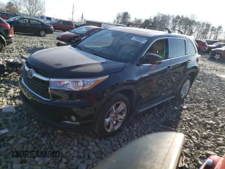 2015 Toyota Highlander Hybrid Limited with VIN 5TDDCRFH8FS011621, listed as a Copart auction lot 72990882 with 0 mi miles. Bid and sale history available at carsss.com. Image 1.