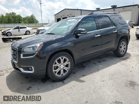 2013 GMC Acadia SLT z VIN 1GKKRRKDXDJ193040, wystawiony jako Copart lot #57089735 z przebiegiem 129 875 mil mil oraz Szkoda całkowita • Salvage title. Historia ofert i sprzedaży dostępna na DreamBid. Obrazek 1.