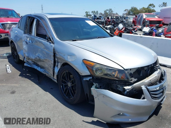 2011 Honda Accord EX-L with VIN 1HGCP3F85BA016300, listed as a IAAI auction lot 42539718 with 110,344 mi miles and . Bid and sale history available at DreamBid. Image 1.