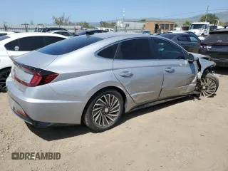 2023 Hyundai Sonata SEL with VIN KMHL34JJ0PA065109, listed as a Copart auction lot 54348345 with 40,833 mi miles and Salvage Title. Bid and sale history available at DreamBid. Image 3.