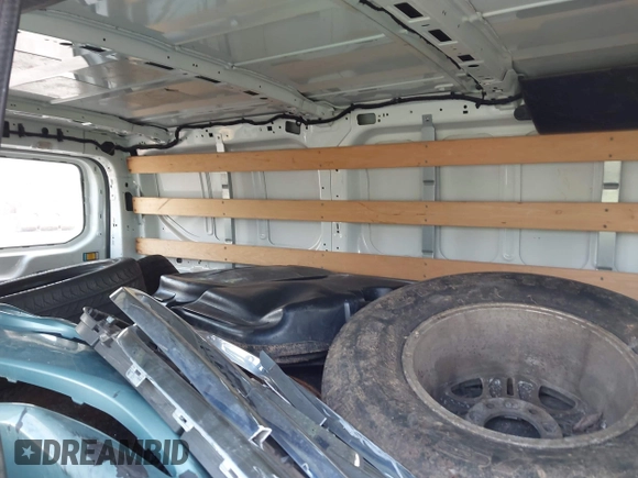 2016 Ford Transit Cargo with VIN 1FTYR1ZM2GKA38963, listed as a IAAI auction lot 42027447 with 70,659 mi miles and . Bid and sale history available at DreamBid. Image 8.