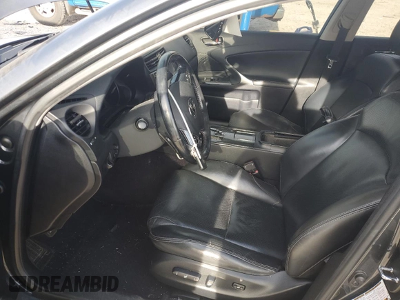 2010 Lexus IS 350 with VIN JTHBE5C21A5023844, listed as a Copart auction lot 45575085 with 138,172 mi miles and Salvage Title. Bid and sale history available at DreamBid. Image 7.