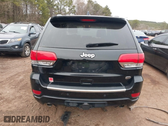 2017 Jeep Grand Cherokee Overland z VIN 1C4RJECG4HC878258, wystawiony jako IAAI lot #41361352 z przebiegiem 137 574 mil mil oraz . Historia ofert i sprzedaży dostępna na DreamBid. Obrazek 16.