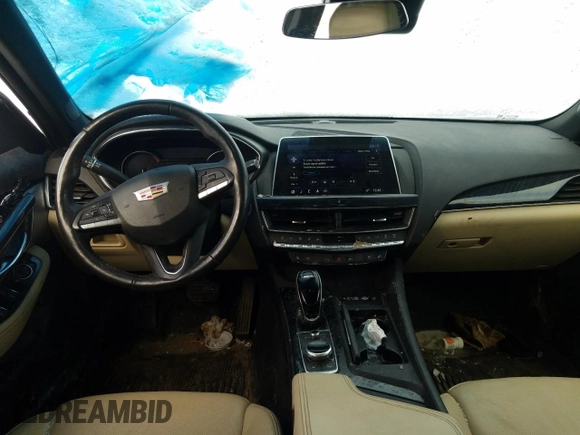 2022 Cadillac CT5 Premium Luxury z VIN 1G6DT5RK5N0135897, wystawiony jako Copart lot #82653464 z przebiegiem 71 654 mil mil oraz Szkoda całkowita • Salvage title. Historia ofert i sprzedaży dostępna na DreamBid. Obrazek 8.