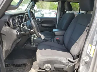 2018 Jeep Wrangler Unlimited Sport S z VIN 1C4HJXDG6JW111568, wystawiony jako Copart lot #54708515 z przebiegiem 137 630 mil mil oraz Szkody całkowita. Historia ofert i sprzedaży dostępna na DreamBid. Obrazek 7.