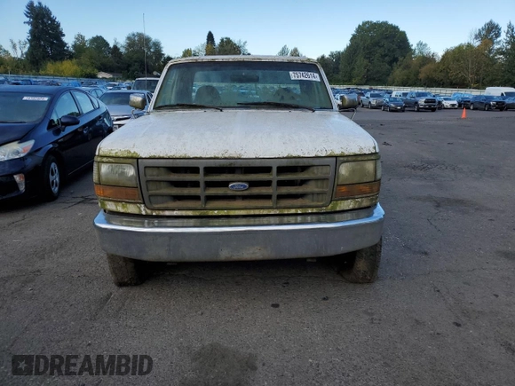 1997 Ford F-250 with VIN 1FTHX26H4VEB05772, listed as a Copart auction lot 75742614 with 185,659 mi miles and Clean title. Bid and sale history available at DreamBid. Image 5.