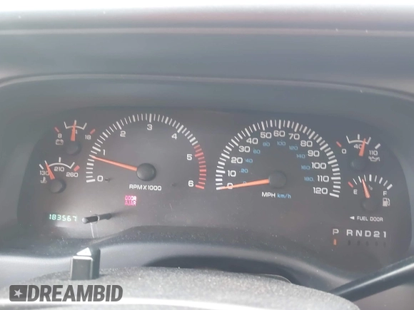 1999 Dodge Durango with VIN 1B4HS28Y2XF568726, listed as a IAAI auction lot 42529989 with 183,567 mi miles and . Bid and sale history available at DreamBid. Image 7.