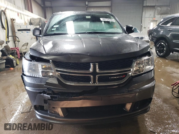 2014 Dodge Journey American Value Pkg with VIN 3C4PDCABXET183518, listed as a Copart auction lot 46734295 with 86,053 mi miles and Salvage Title. Bid and sale history available at carsss.com. Image 5.