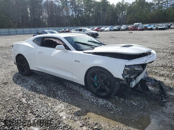2022 Chevrolet Camaro LT1 with VIN 1G1FF1R79N0127361, listed as a Copart auction lot 45294455 with 52,961 mi miles and Salvage Title. Bid and sale history available at carsss.com. Image 4.