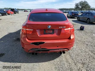 2012 BMW X6 M with VIN 5YMGZ0C56CLK14710, listed as a Copart auction lot 87038254 with 118,870 mi miles and Salvage Title. Bid and sale history available at carsss.com. Image 6.