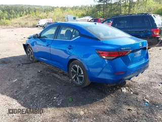 2024 Nissan Sentra SV with VIN 3N1AB8CV7RY281658, listed as a IAAI auction lot 42033096 with 15,150 mi miles and . Bid and sale history available at DreamBid. Image 3.