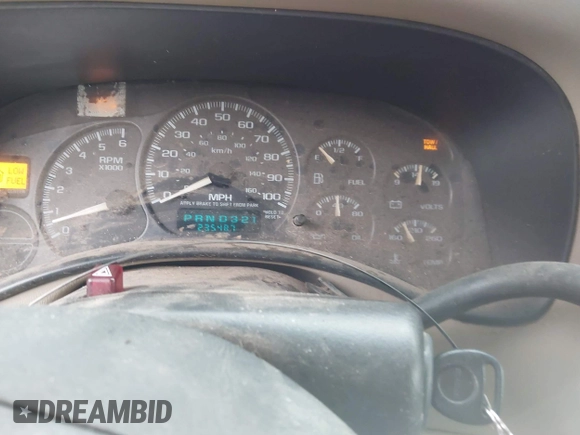 2001 Chevrolet Tahoe LT with VIN 1GNEC13T31R208869, listed as a IAAI auction lot 42887522 with 235,487 mi miles and . Bid and sale history available at DreamBid. Image 7.