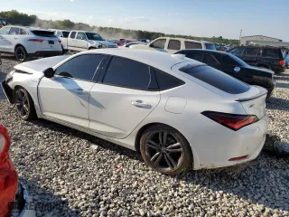 2024 Acura Integra w/A-Spec Technology Package with VIN 19UDE4H63RA019654, listed as a Copart auction lot 72705444 with 22,829 mi miles and Salvage Title. Bid and sale history available at carsss.com. Image 2.