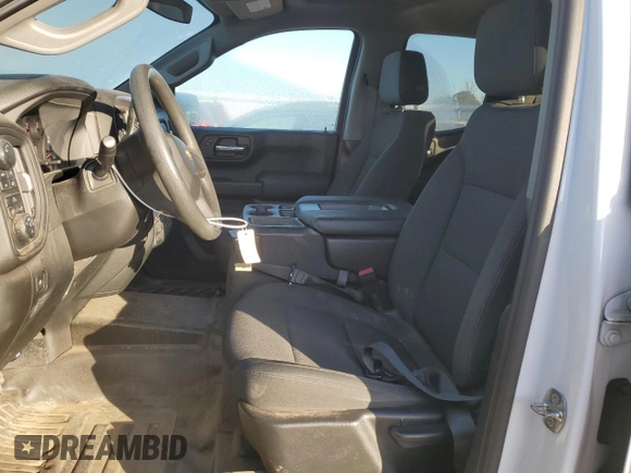 2021 Chevrolet Silverado 1500 Work Truck with VIN 1GCRYAEHXMZ108521, listed as a Copart auction lot 87302644 with 108,740 mi miles and Salvage Title. Bid and sale history available at carsss.com. Image 7.