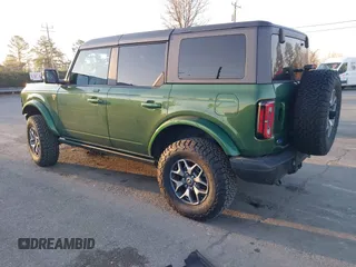 2023 Ford Bronco z VIN 1FMEE5DP2PLB43810, wystawiony jako IAAI lot #41656885 z przebiegiem 22 178 mil mil oraz . Historia ofert i sprzedaży dostępna na DreamBid. Obrazek 3.
