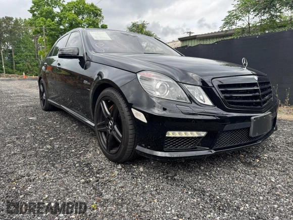2011 Mercedes-Benz E 63 AMG with VIN WDDHF7HB0BA314315, listed as a Copart auction lot 54764925 with 52,004 mi miles and Clean title. Bid and sale history available at DreamBid. Image 1.