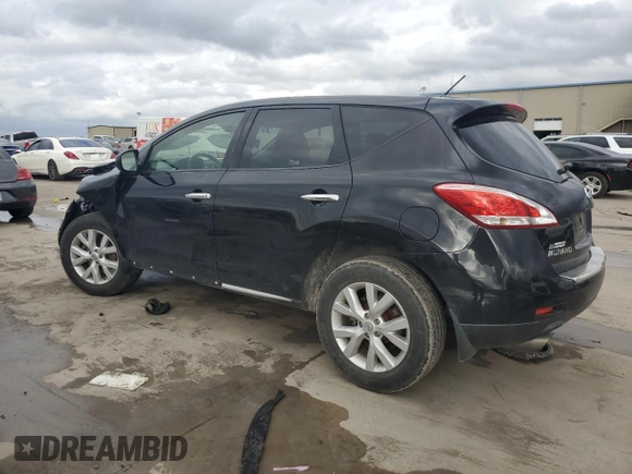 2013 Nissan Murano SV with VIN JN8AZ1MU2DW212435, listed as a Copart auction lot 85273084 with 170,020 mi miles and Salvage title. Bid and sale history available at DreamBid. Image 2.