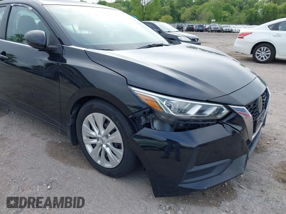 2020 Nissan Sentra S with VIN 3N1AB8BVXLY263499, listed as a IAAI auction lot 42175882 with 152,825 mi miles and . Bid and sale history available at DreamBid. Image 6.
