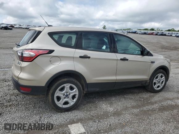 2018 Ford Escape S with VIN 1FMCU0F78JUC31174, listed as a Copart auction lot 56545845 with 91,206 mi miles and Salvage title. Bid and sale history available at DreamBid. Image 3.