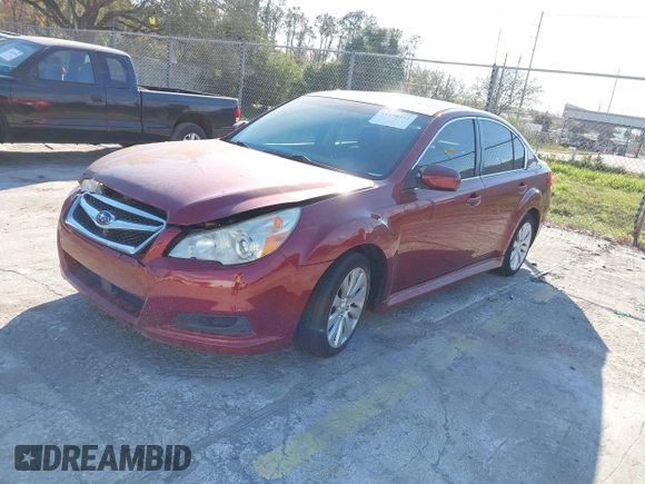 2011 Subaru Legacy Limited Power Moon with VIN 4S3BMBL61B3227417, listed as a IAAI auction lot 41558033 with 179,605 mi miles and . Bid and sale history available at DreamBid. Image 2.