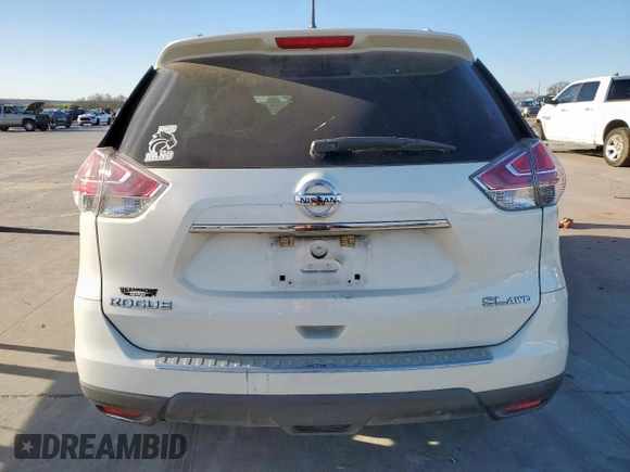 2016 Nissan Rogue S with VIN 5N1AT2MVXGC777416, listed as a Copart auction lot 48994035 with 90,964 mi miles and Salvage Title. Bid and sale history available at DreamBid. Image 6.
