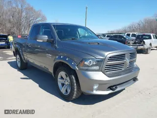 2013 Ram 1500 Sport with VIN 1C6RR7HT2DS530587, listed as a IAAI auction lot 41742569 with 152,193 mi miles. Bid and sale history available at carsss.com. Image 1.